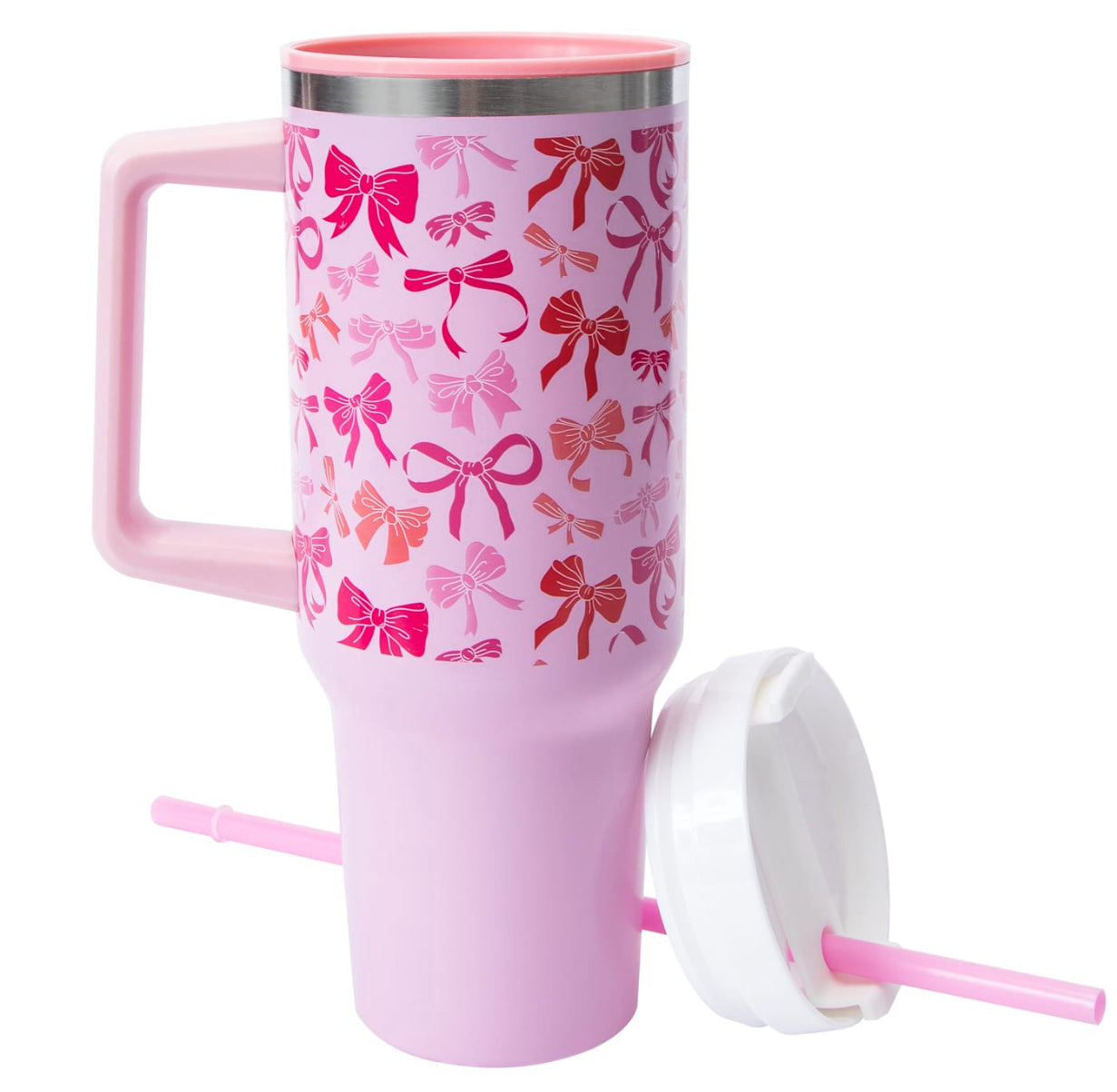 40 oz Stainless Steel Checkered Tumbler