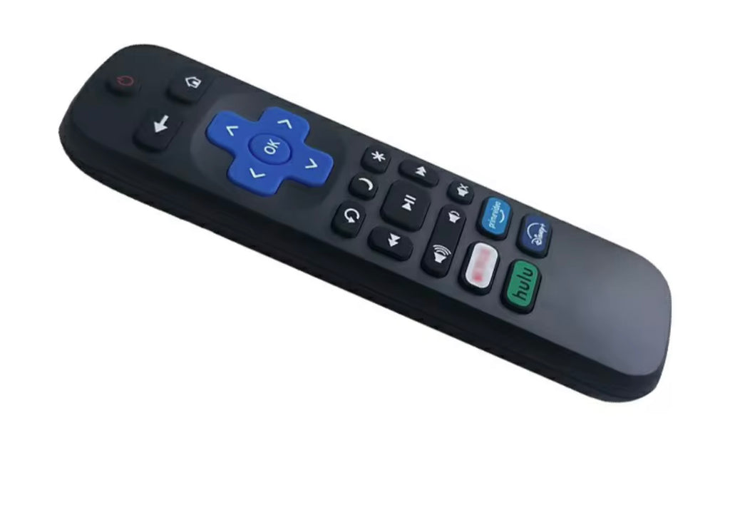 Replacement Roku, Universal Streaming Remote Control – Compatible with Roku, Smart TVs, and Popular Streaming Services
